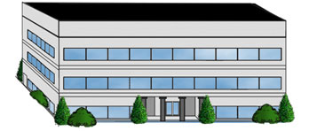 Illustration of planned Thorne and Thorne lawfirm building