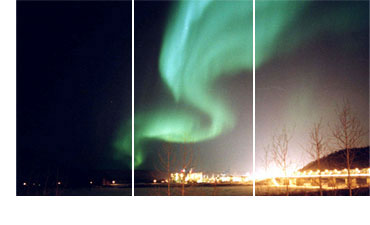 Northern Lights over Fort McMurray Alberta